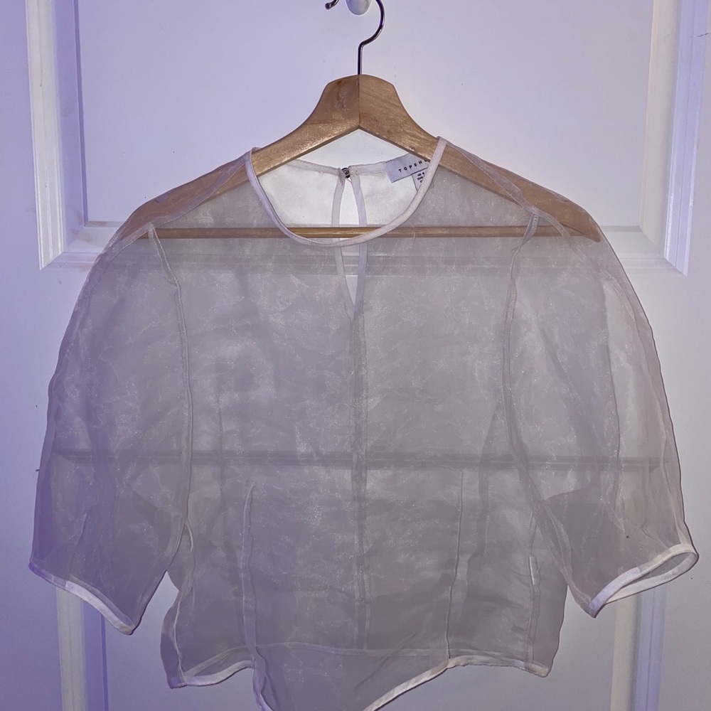 Sheer White Top